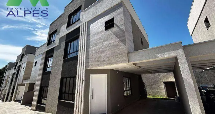 Sobrado com 3 dormitórios à venda, 117 m² por r$ 812.000,00 - pilarzinho - curitiba/pr