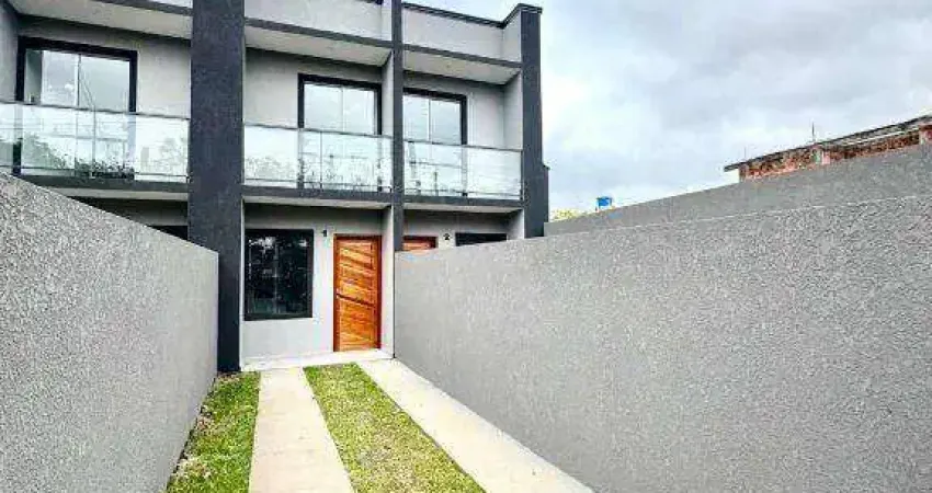 Sobrado com 2 dormitórios à venda, 71 m² por r$ 380.000,00 - tatuquara - curitiba/pr