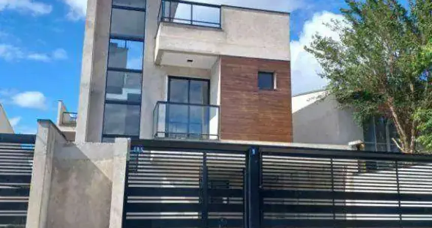 Sobrado com 3 dormitórios à venda, 141 m² por r$ 1.050.000,00 - capão raso - curitiba/pr