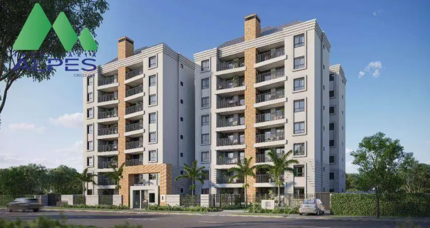 Apartamento com 3 dormitórios à venda, 75 m² por r$ 564.293,92 - prado velho - curitiba/pr