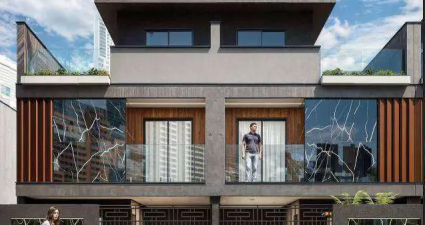 Sobrado com 4 dormitórios à venda, 160 m² por r$ 879.000,00 - xaxim - curitiba/pr