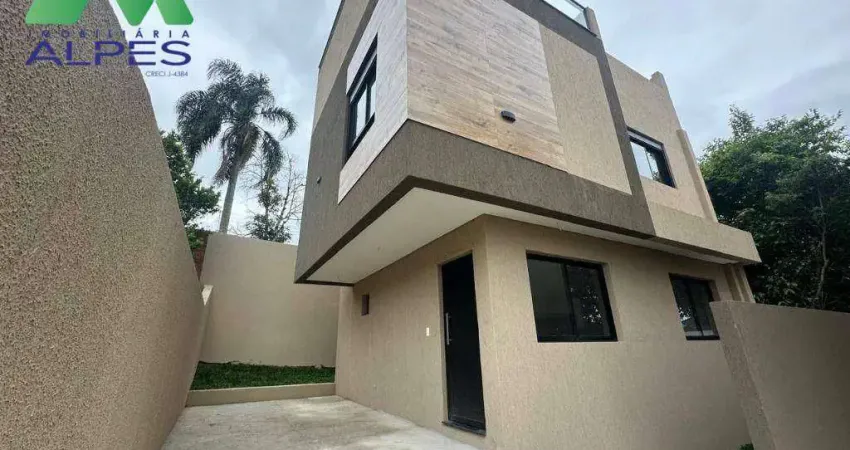 Sobrado com 3 dormitórios à venda, 112 m² por r$ 649.000,00 - bairro alto - curitiba/pr