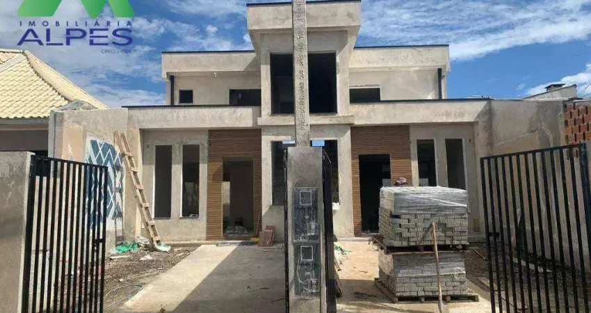 Sobrado com 3 dormitórios à venda, 90 m² por R$ 550.000,00 - Sítio Cercado - Curitiba/PR