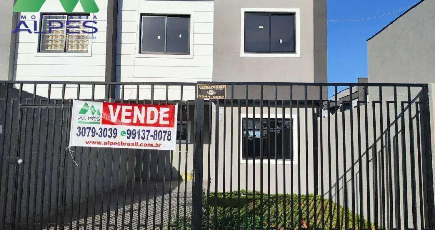 Sobrado com 3 dormitórios à venda, 92 m² por r$ 540.000,00 - boqueirão - curitiba/pr