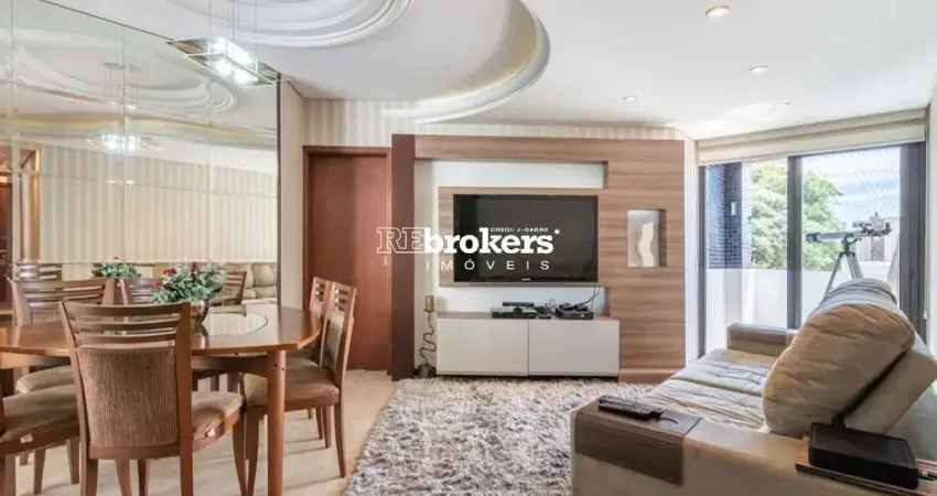 Apartamento Água Verde, 3 quartos, sacada com churrasqueira, 2 vagas