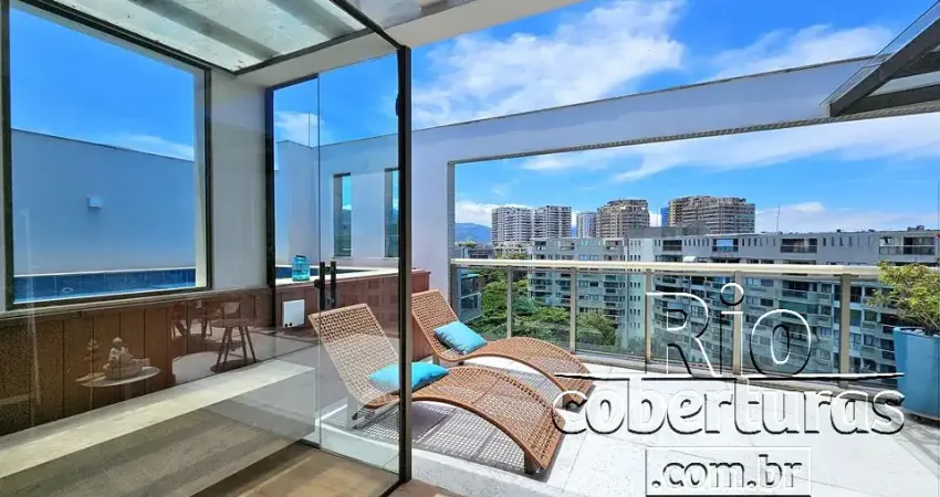 Cobertura com 1 quarto à venda na Avenida Lúcio Costa, 9000, Barra da Tijuca, Rio de Janeiro