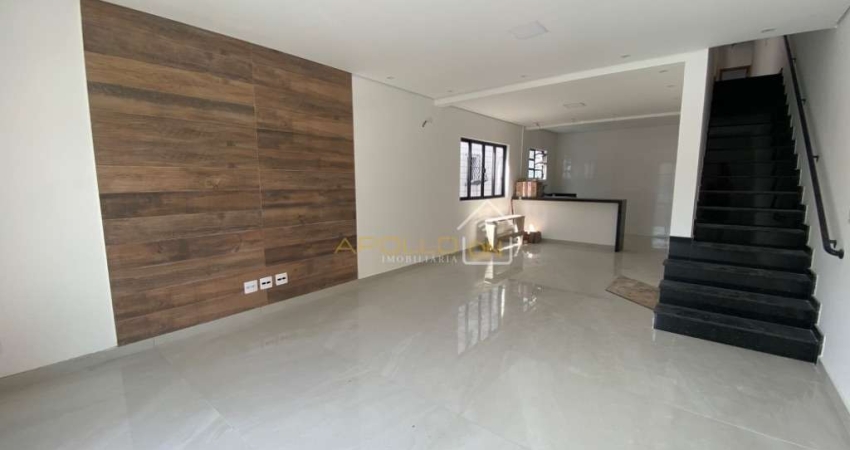 Casa sobreposta alta - Embare - Santos
