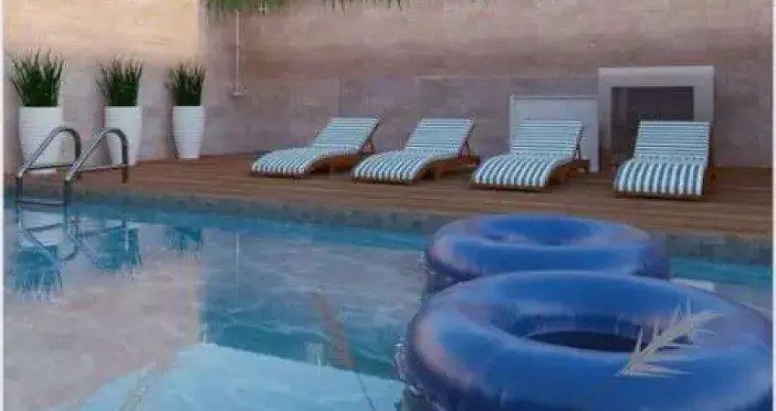 Apartamento com 2 quartos à venda no Estuário, Santos 