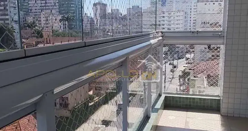 Apartamento com 2 quartos para alugar no Boqueirão, Santos 