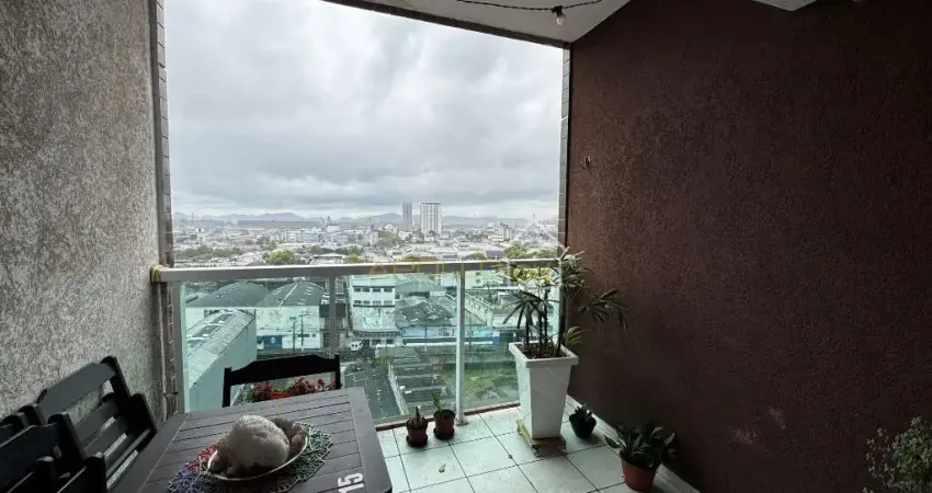 Apartamento com 2 quartos à venda na Vila Mathias, Santos