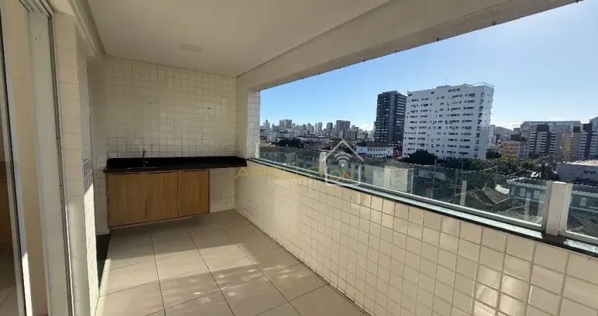 Apartamento com 2 quartos para alugar no Macuco, Santos 