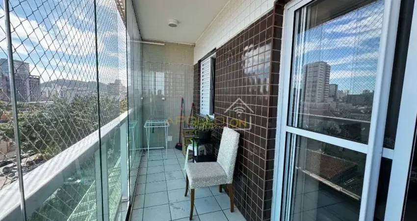 Apartamento com 1 quarto à venda na Vila Mathias, Santos