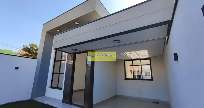 Casa Nova Terrea à venda , Fino Acabamento , 3 Dormitorios 1 Suite, Area Gourmet , 2 Vagas , Jardim