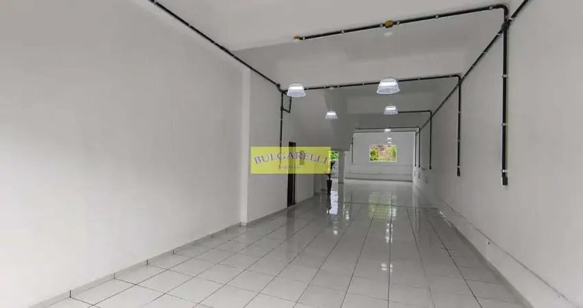 Salão reformado para locação 120m² com 2 banheiros com ótima localização av dr antenor soares gandr