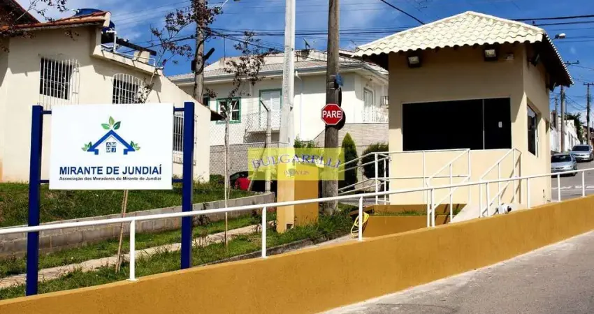 Terreno à venda 252m² , declive , mirante de jundiaí bairro com controle de acesso, jundiaí, sp