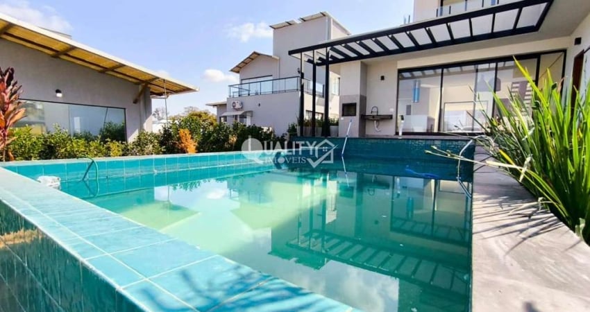 Casa em Condomínio para Venda em Lagoa Santa, Condomínio Gran Royalle, 4 dormitórios, 2 suítes, 4 banheiros, 4 vagas
