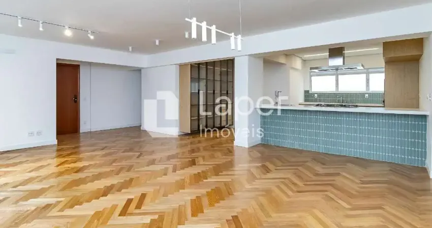 Apartamento recém reformado à venda no bairro jardim paulista, com 158.6 m², 3 quartos sendo 2 suítes