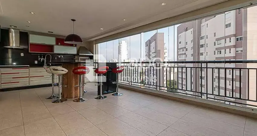 Apartamento na vila mariana chácara klabin com 3 suítes 3 vagas -184m²