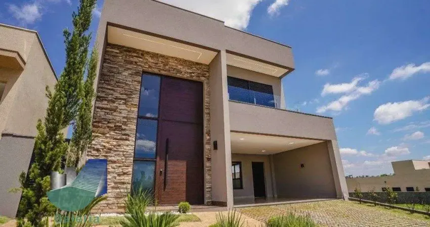 Casa em condomínio com 4 suítes à venda, 396m² - Bonfim Paulista