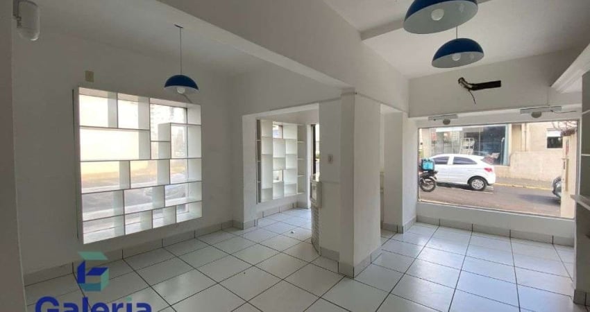 Salao comercial para alugar, 87m2 - Centro