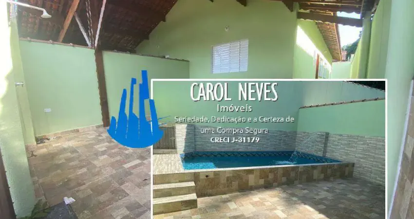 CASA NOVA 2 DORMITÓRIOS 1 SUÍTE FINANCIAMENTO BANCÁRIO PEDREIRA MONGAGUÁ