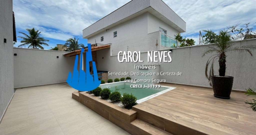 CASA NOVA 2 DORMITÓRIOS 1 SUÍTE LADO PRAIA FINANCIAMENTO BANCÁRIO ITANHAÉM