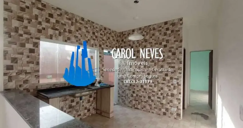 CASA 2 DORMITÓRIOS LADO PISTA PISCINA FINANCIAMENTO BANCÁRIO ITANHAÉM