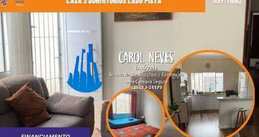 Casa 2 dormitorios lado pista financiamento bancario florida mongagua