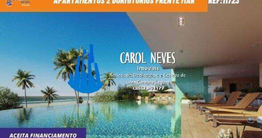 APARTAMENTOS 2 DORMITORIOS FRENTE MAR FINANCIAMENTO CENTRO MONGAGUA