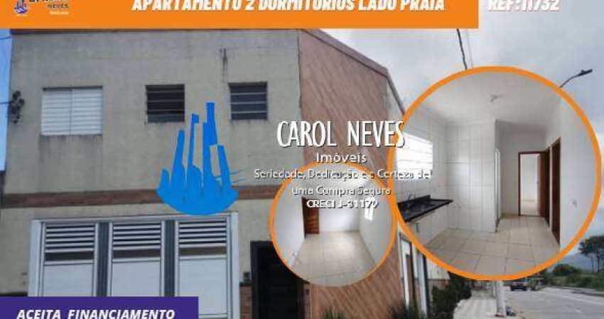 APARTAMENTO 2 DORMITORIOS LADO PRAIA FINANCIAMENTO BANCARIO PRAIA GRANDE