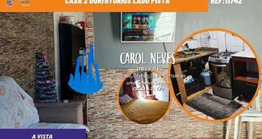 Casa com 2 quartos à venda no Ribeirópolis, Praia Grande 