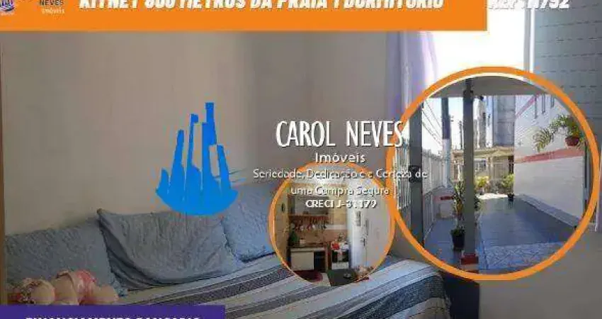 KITNET 1 DORMITORIO LADO PRAIA FINANCIAMENTO BANCARIO PRAIA GRANDE