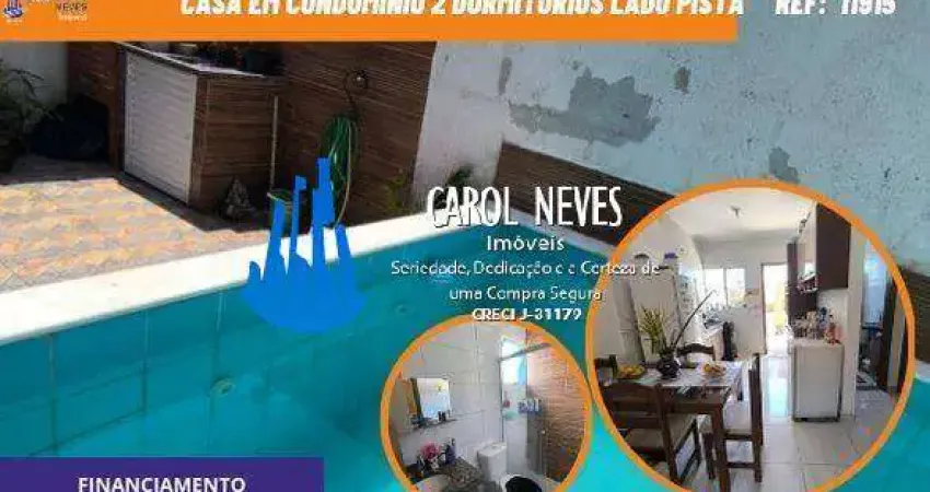 CASA CONDOMINIO FECHADO 2 DORMITORIOS LADO PRAIA FINANCIAMENTO ITANHAEM