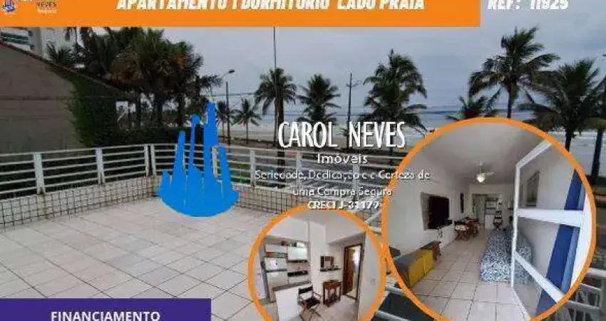 APARTAMENTO 1 DORMITORIO FINANCIAMENTO  LADO PRAIA MONGAGUA