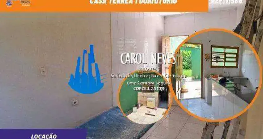 CASA TERREA 1 DORMITORIO LOCAÇAO DEFINITIVA LADO PISTA ITANHAEM