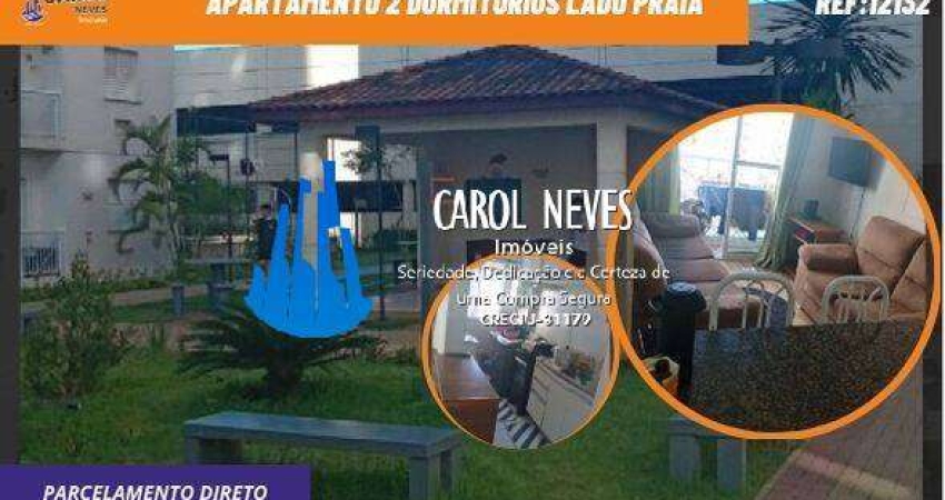 APARTAMENTO 2 DORMITORIOS LADO PRAIA PARCELAMENTO DIRETO PRAIA GRANDE