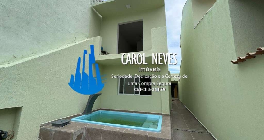 SOBRADO 2 DORMITORIOS  PISCINA LADO PISTA FINANCIAMENTO MONGAGUA