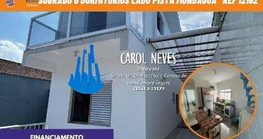 SOBRADO 6 DORMITORIOS LADO PISTA FINANCIAMENTO BANCARIO MONGAGUA