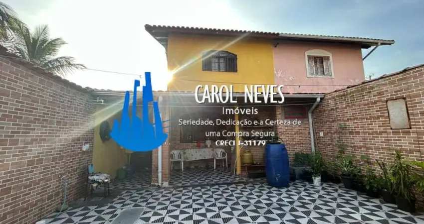 SOBRADO 3 DORMITORIOS LADO PRAIA FINANCIAMENTO BANCÁRIO MONGAGUA