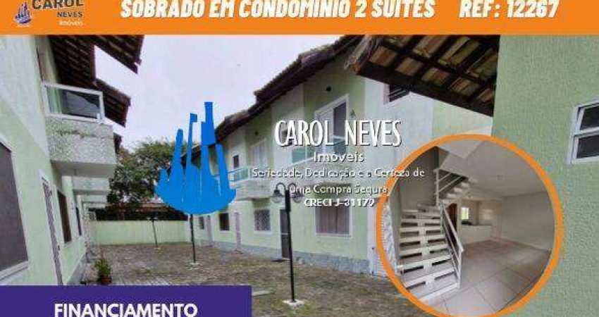 SOBRADO EM CONDOMINIO 2 SUITES FINANCIAMENTO BANCARIO ITANHAEM