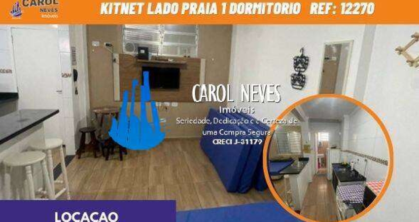 LOCACAO KITNET LADO PRAIA 1 DORMITORIO PRAIA GRANDE