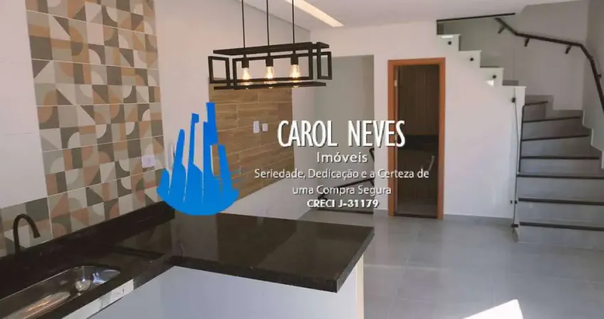 DUPLEX 2 DORMITORIOS LADO PRAIA FINANCIAMENTO BANCARIO VILA MIRIM