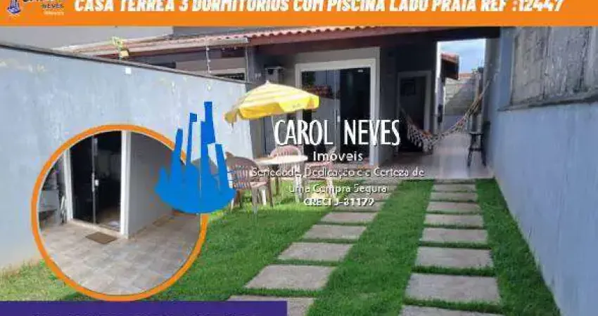 CASA 2 DORMITORIOS LADO PRAIA FINANCIAMENTO BANCARIO ITANHAEM