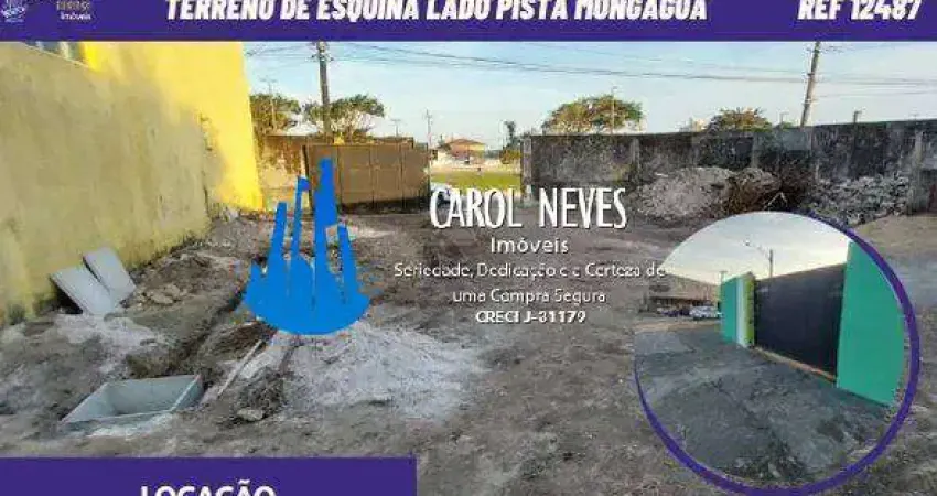 Terreno comercial para alugar no Balneário Itaguaí, Mongaguá 