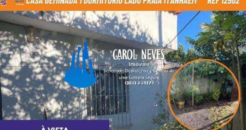 CASA GEMINADA 1 DORMITORIO LADO PRAIA A VISTA ITANHAEM