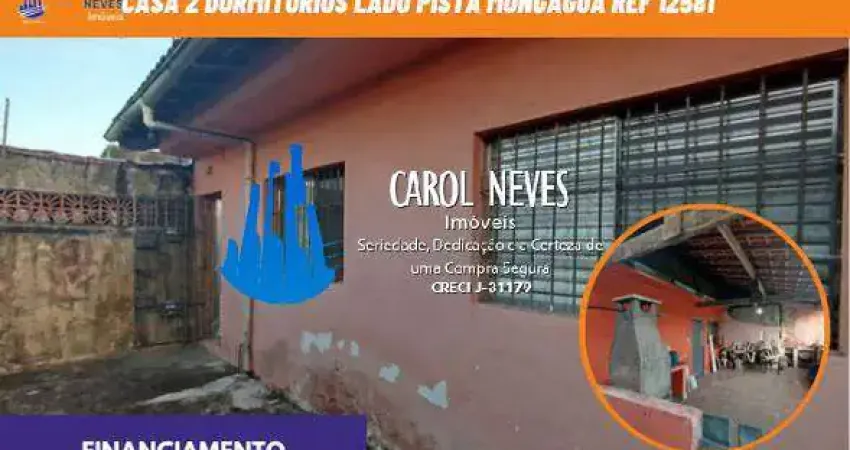 CASA 2 DORMITORIOS LADO PISTA FINANCIAMENTO BANCARIO MONGAGUA
