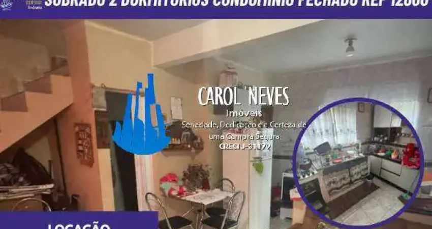 SOBRADO LOCACAO CONDOMINIO FECHADO 2 DORMITORIOS MONGAGUA