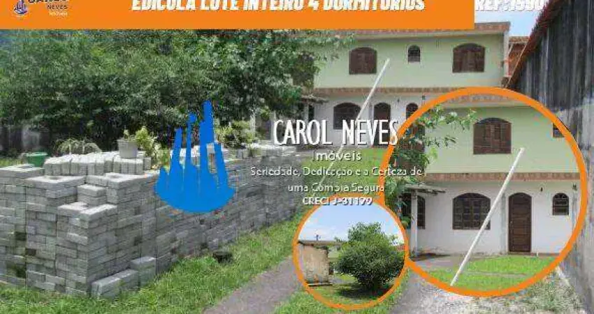 EDICULA LOTE INTEIRO 4 DORMITORIOS JARDIM PRAIA GRANDE MONGAGUA
