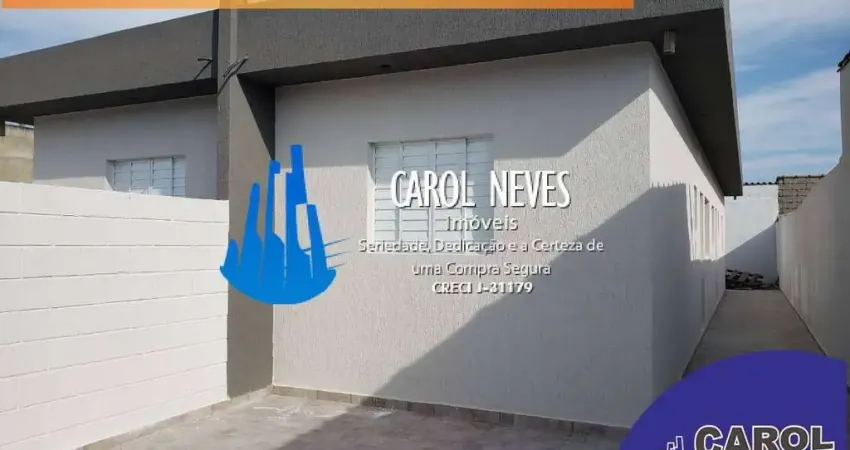 CASA NOVA 2 DORMITÓRIOS SUÍTE PISCINA FINANCIAMENTO BANCÁRIO ITANHAÉM