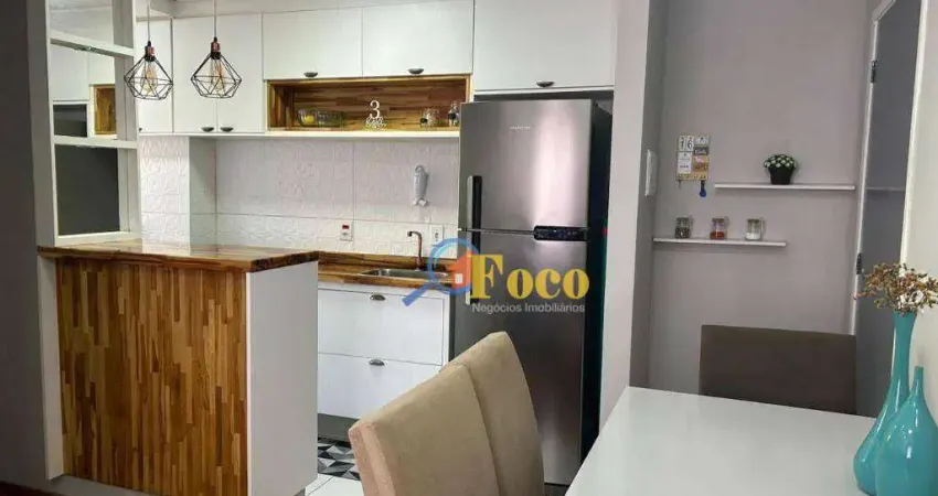 Apartamento com 2 dormitórios à venda, 50 m² por R$ 270.000,00 - Residencial Angelo Fattori - Itatiba/SP